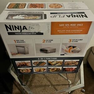 Ninja Silver Toaster Oven & Air Fryer